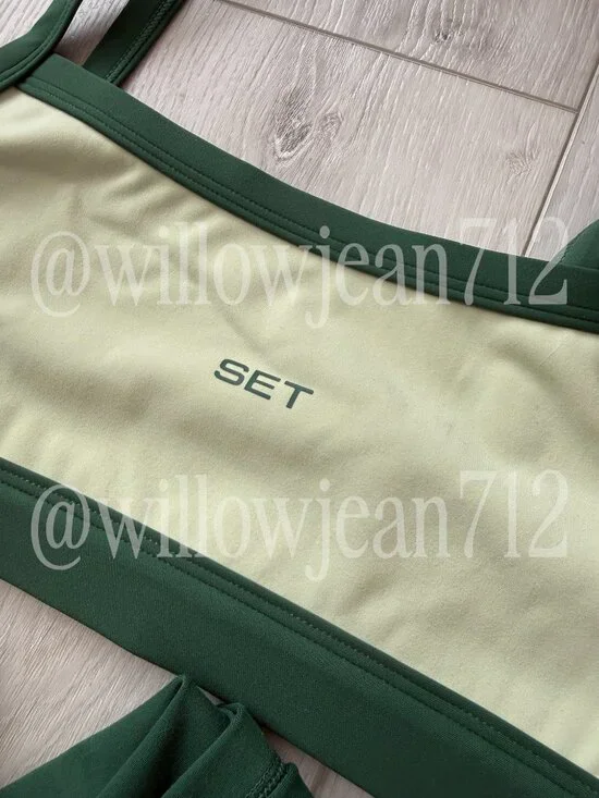 SET Active - S/M - Lawn from Club SET - Bra and Leggings set - Picture 2 of 9